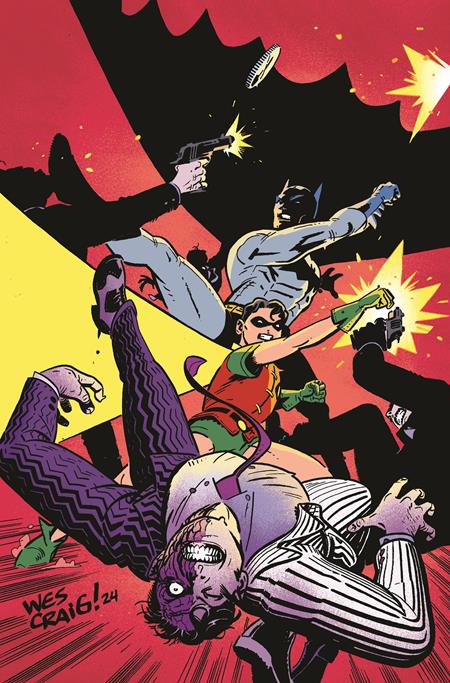 BATMAN & ROBIN YEAR ONE #6 CVR C WES CRAIG CARD STOCK VARIANT