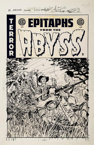 EC EPITAPHS FROM THE ABYSS #9 COVER PACK PRE-ORDER