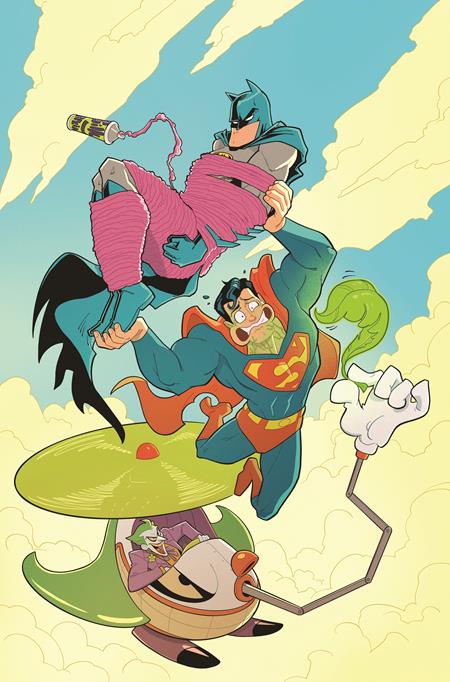 BATMAN SUPERMAN WORLDS FINEST #38 CVR D BRANDT & STEIN APRIL FOOLS VARIANT