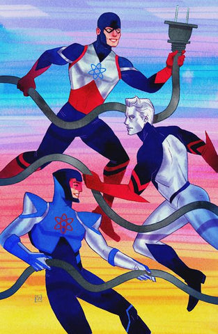 JUSTICE LEAGUE THE ATOM PROJECT #4 (OF 6) CVR C KEVIN WADA VARIANT