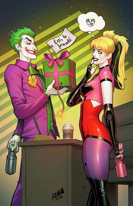 HARLEY QUINN #50 CVR D DAVID NAKAYAMA APRIL FOOLS VARIANT