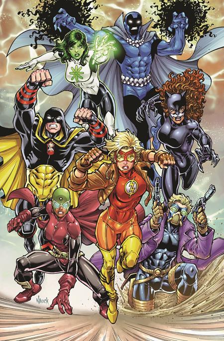 JSA #6 CVR D TODD NAUCK VARIANT