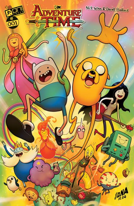 ADVENTURE TIME (2025) #1 CVR G NAKAYAMA GOLD FOIL