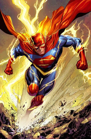 FLASH #21 CVR D TYLER KIRKHAM SUPERSMASH-UP CARD STOCK VAR