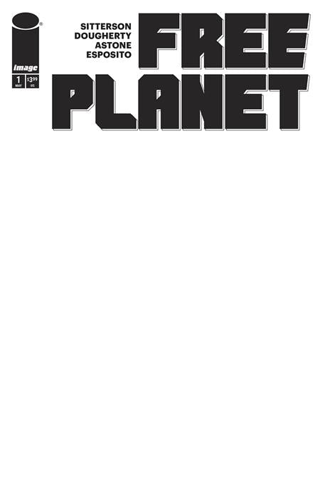 FREE PLANET #1 CVR C BLANK SKETCH VARIANT