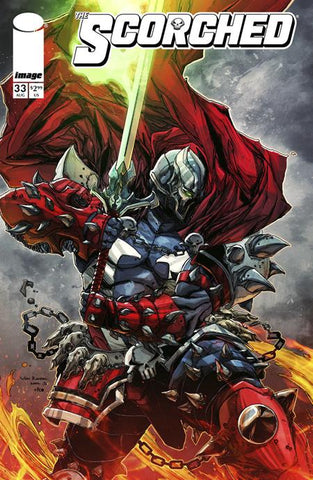 SPAWN SCORCHED #33 CVR B VON RANDAL VARIANT