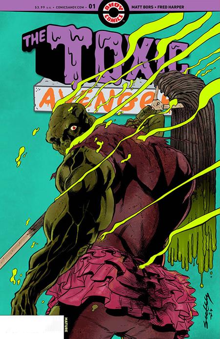 TOXIC AVENGER #1 COVER PACK PRE-ORDER