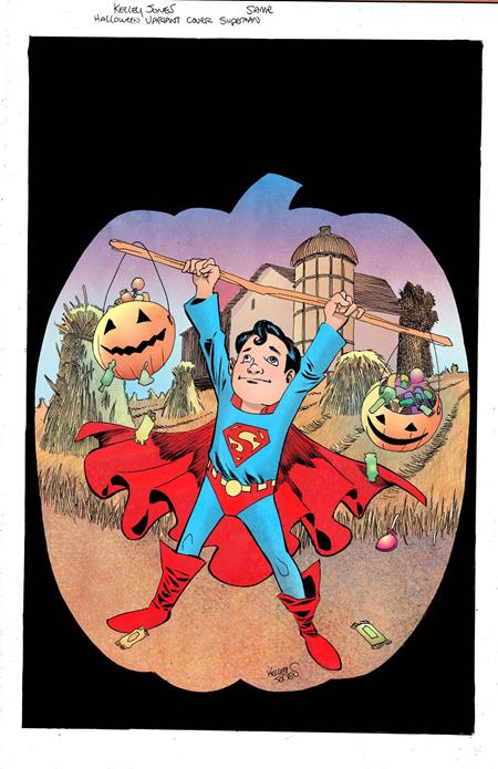 SUPERMAN #19 CVR E KELLEY JONES TRICK OR TREAT VARIANT