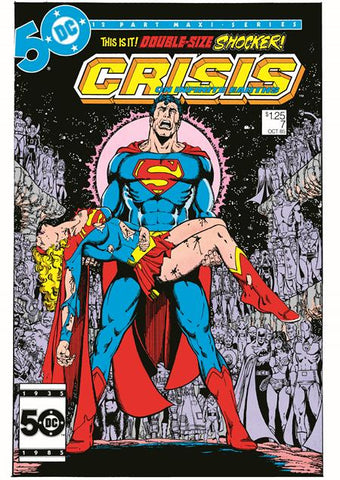 CRISIS ON INFINITE EARTHS #7 FACSIMILE EDITION CVR A GEORGE PEREZ