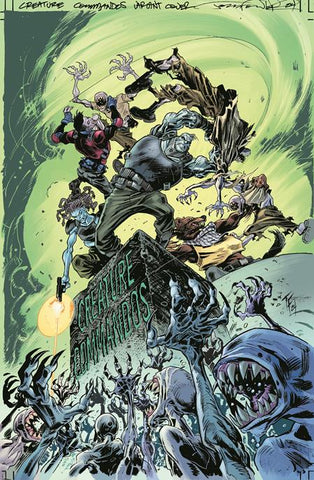 DC HORROR PRESENTS CREATURE COMMANDOS #2 CVR B TOM FOWLER VARIANT