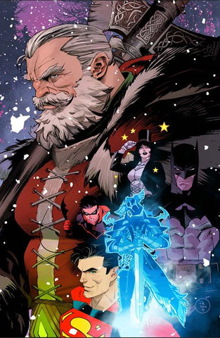 BATMAN SANTA CLAUS SILENT KNIGHT RETURNS #1 CVR B DAN MORA VARIANT