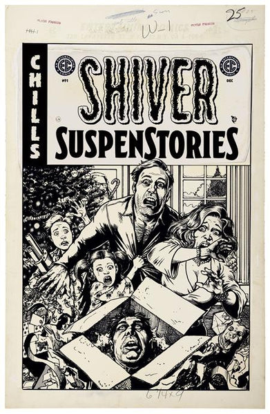 EC SHIVER SUSPENSTORIES #1 COVER PACK PRE-ORDER