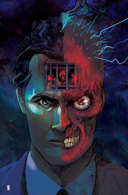 TWO-FACE #2 (OF 6) CVR B CHRISTIAN WARD CARD STOCK VARIANT