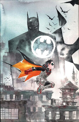 BATMAN AND ROBIN #17 CVR C DUSTIN NGUYEN CARD STOCK VARIANT