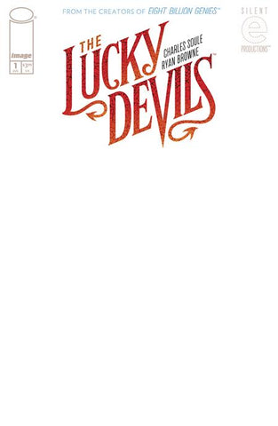 LUCKY DEVILS #1 (OF 9) CVR C BLANK SKETCH VARIANT