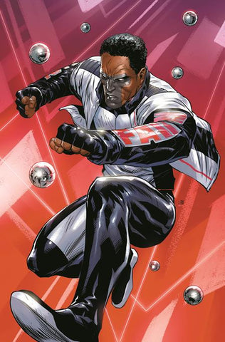JUSTICE LEAGUE UNLIMITED #4 CVR E RYAN BENJAMIN BLACK HISTORY MONTH CARD STOCK VARIANT