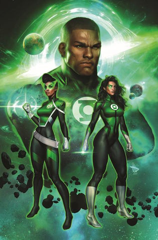 GREEN LANTERN CORPS #1 CVR B DAVE WILKINS CARD STOCK VARIANT