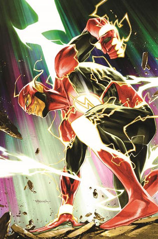 FLASH #18 CVR C STEPHEN SEGOVIA CARD STOCK VARIANT