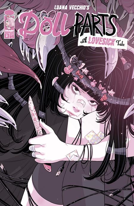 DOLL PARTS A LOVESICK TALE #3 (OF 4) CVR B LUANA VECCHIO KNIFE VARIANT