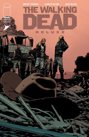 WALKING DEAD DELUXE #107 CVR B CHARLIE ADLARD & DAVE MCCAIG VARIANT