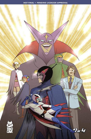 GATCHAMAN ONLY ONE EARTH #1 (OF 4) CVR B NUNO PLATI VARIANT