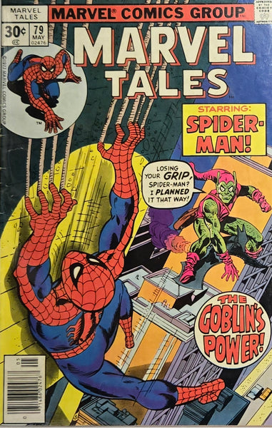 MARVEL TALES STARRING SPIDER-MAN - 1977 LOT - 6 ISSUES - VARIOUS CONDITION