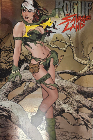 ROGUE THE SAVAGE LAND #1 J SCOTT CAMPBELL & ADAM HUGHES VARIANT COVER 2-PACK