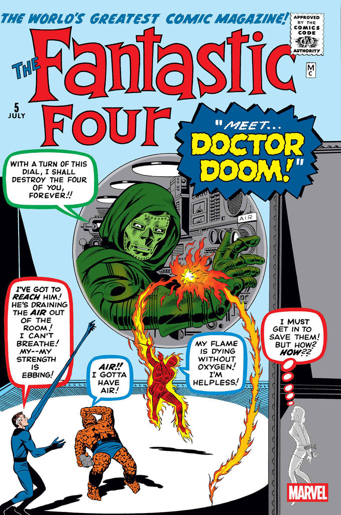 FANTASTIC FOUR #5 FACSIMILE EDITION