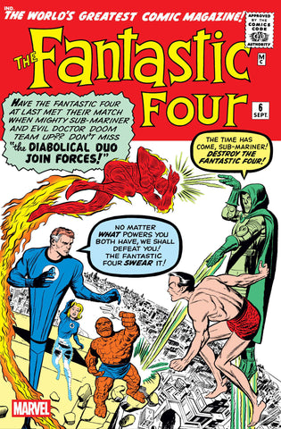 FANTASTIC FOUR #6 FACSIMILE EDITION FOIL VARIANT