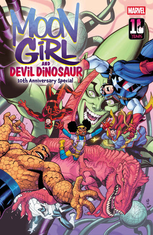 MOON GIRL & DEVIL DINOSAUR 10TH ANNIVERSARY SPECIAL #1 COVER A