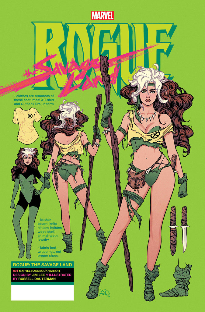 ROGUE THE SAVAGE LAND #1 RUSSELL DAUTERMAN VARIANT