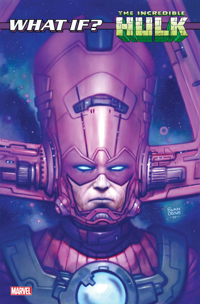 WHAT IF...? GALACTUS GALACTUS TRANSFORMED HULK? #1 RYAN BROWN VARIANT