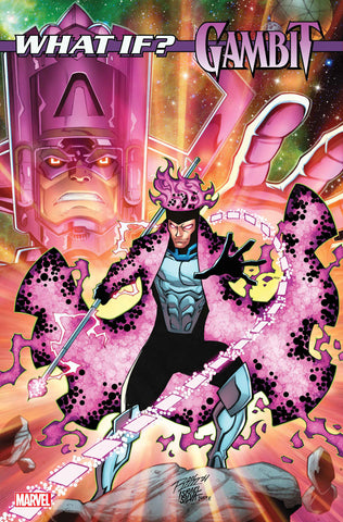 WHAT IF...? GALACTUS GALACTUS TRANSFORMED GAMBIT? #1 COVER A