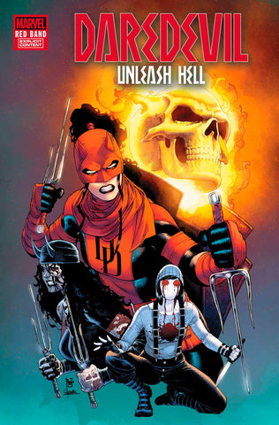 DAREDEVIL: UNLEASH HELL - RED BAND #5 COVER A