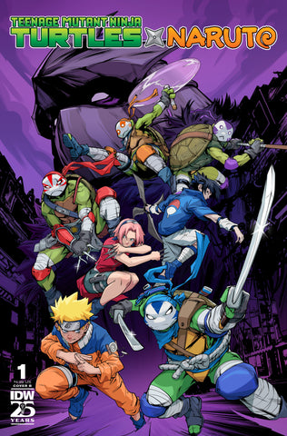 TEENAGE MUTANT NINJA TURTLES X NARUTO #1 CVR B PRASETYA