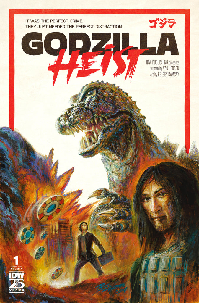 Godzilla Heist #1 COVER A