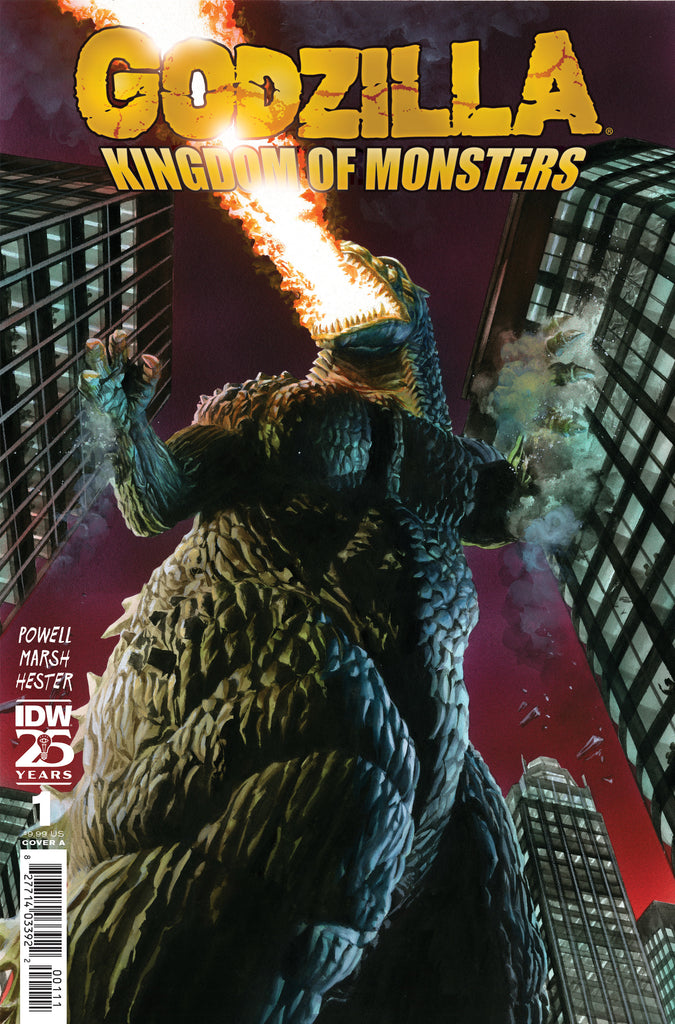 Godzilla 70th Anniversary Foil Classics Godzilla Kingdom of Monsters #1 COVER A