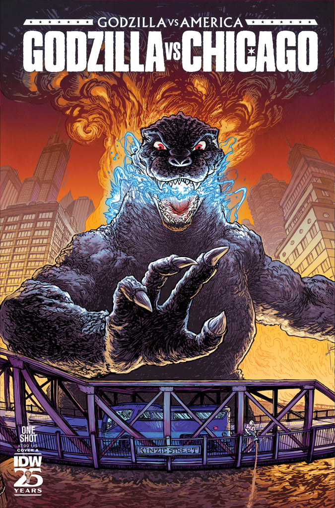 Godzilla Vs. America Chicago COVER A