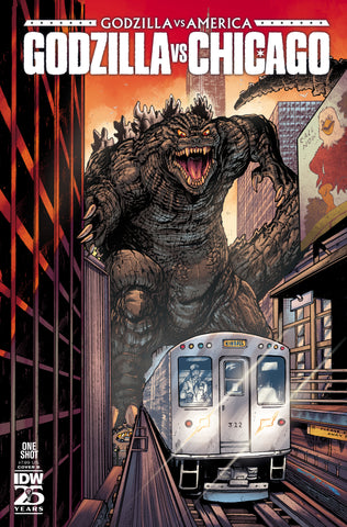 Godzilla Vs. America Chicago COVER B