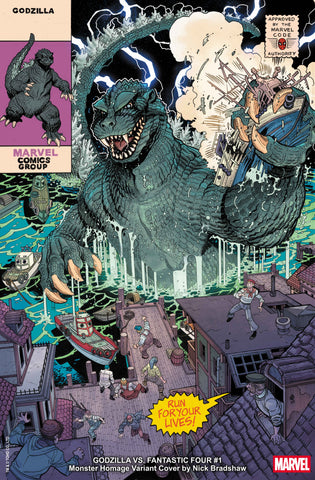 GODZILLA VS. FANTASTIC FOUR #1 COVER PACK PRE-ORDER