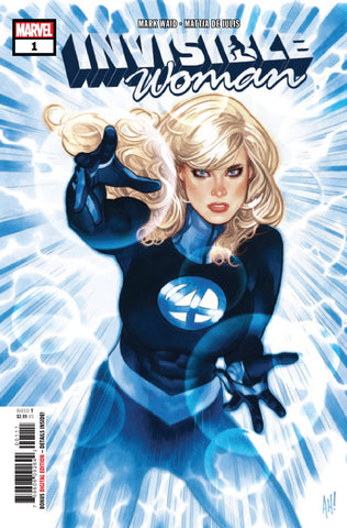 INVISIBLE WOMAN #1 ADAM HUGHES COVER