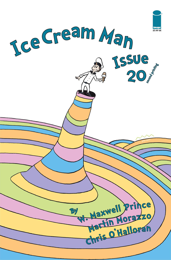 ICE CREAM MAN #20 2ND PRINT DR SEUSS HOMAGE VARIANT