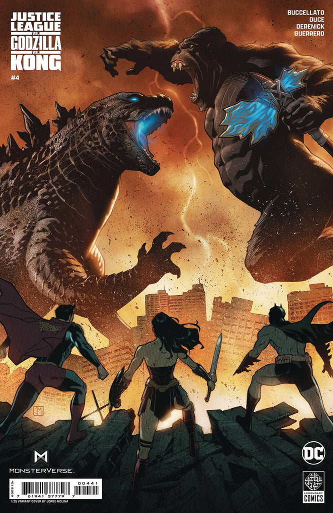 JUSTICE LEAGUE GODZILLA KONG #4 - 1:25 VARIANT