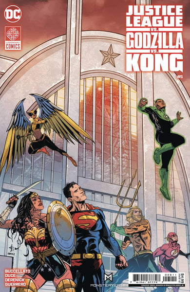 JUSTICE LEAGUE VS GODZILLA VS KONG #1 to #7 - A COVER SET