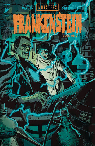 UNIVERSAL MONSTERS FRANKENSTEIN #1 - 1:10 FRANCESCO FRANCAVILLA VARIANT