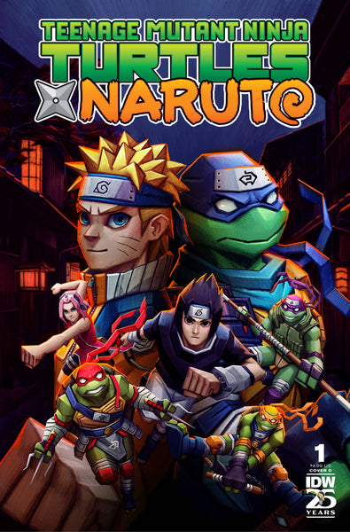 TEENAGE MUTANT NINJA TURTLES X NARUTO #1 - IN STOCK