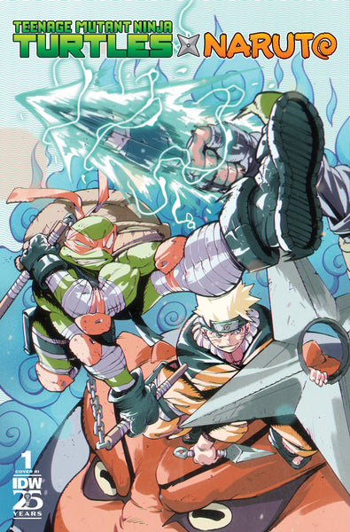 TEENAGE MUTANT NINJA TURTLES X NARUTO #1 COVER PACK PRE-ORDER