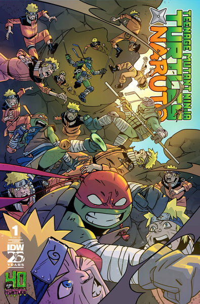 TEENAGE MUTANT NINJA TURTLES X NARUTO #1 - IN STOCK