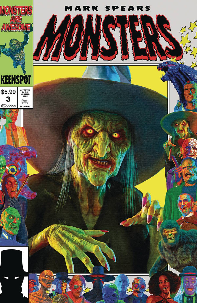 MARK SPEARS MONSTERS #3 CVR E WITCH HOMAGE