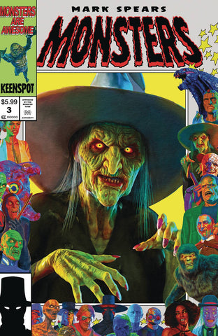 MARK SPEARS MONSTERS #3 CVR E WITCH HOMAGE